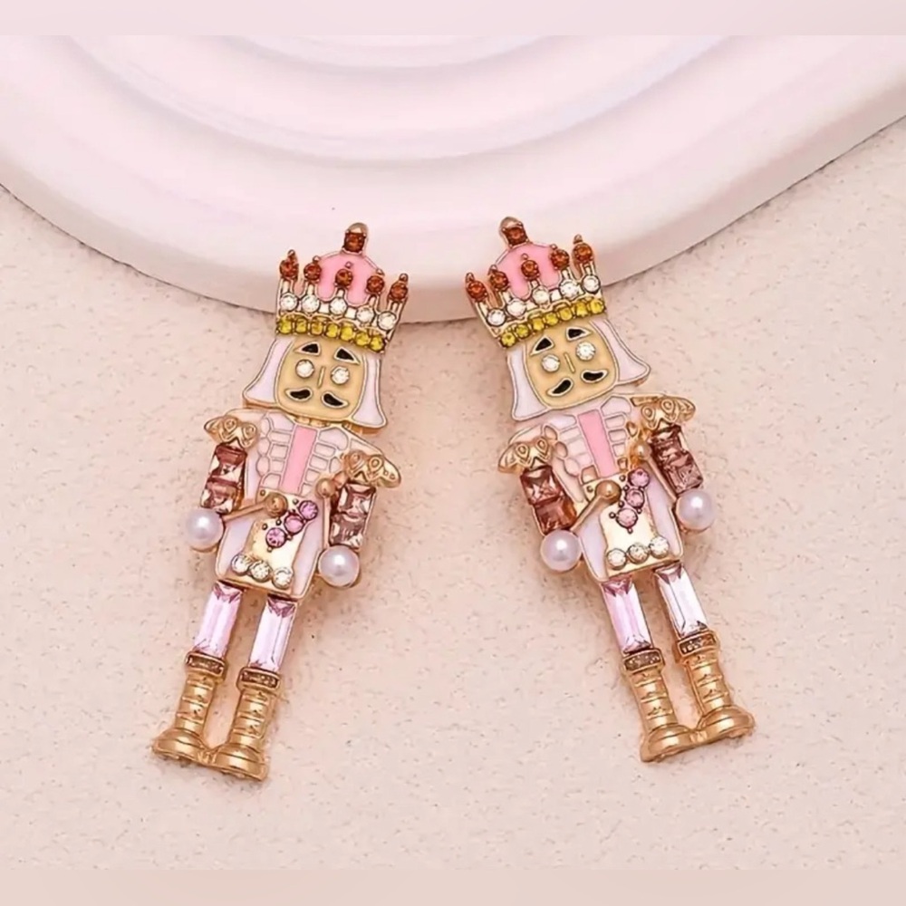 NEW Pastel Nutcracker Earrings